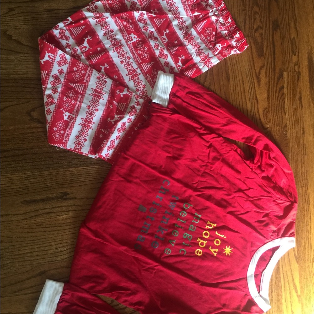 Men’s medium Christmas/Holiday pajama set